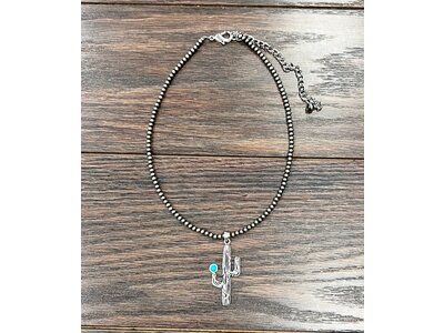 Isac Trading Cactus Necklace- 735731