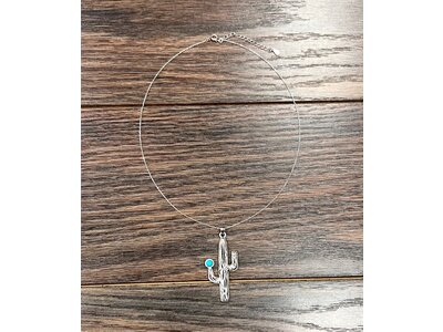 Isac Trading Sterling Silver Cactus- 736029