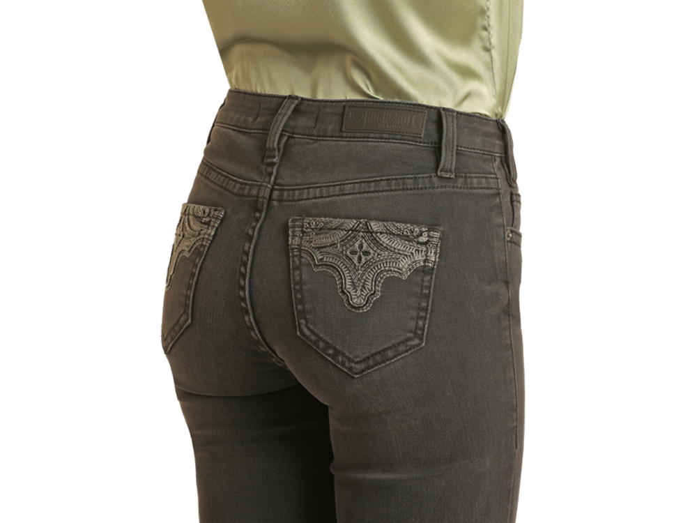 Rock and Roll Denim MidRise Boot- Black- BW4MD02342-