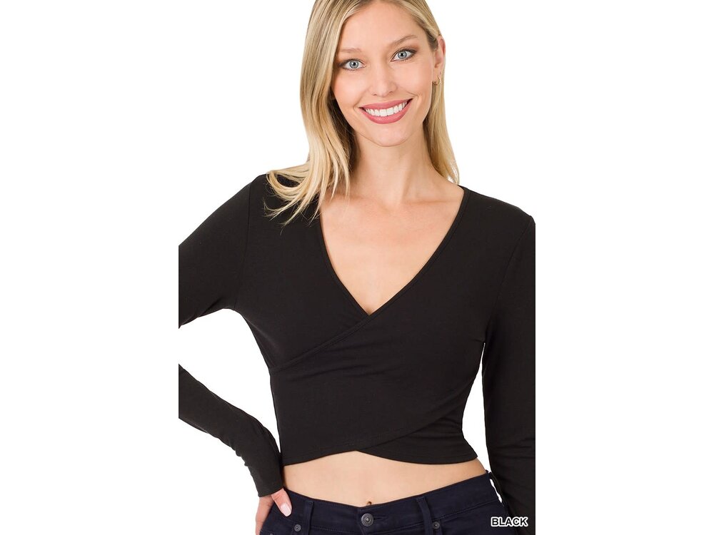 Twist Front Crop Top