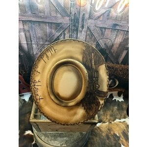 Custom Artist Burned Hat- Wild at Heart