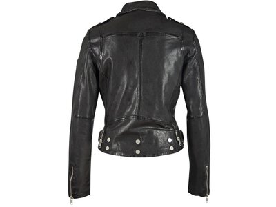 Mauritius Wild 2 Leather Jacket- Black-
