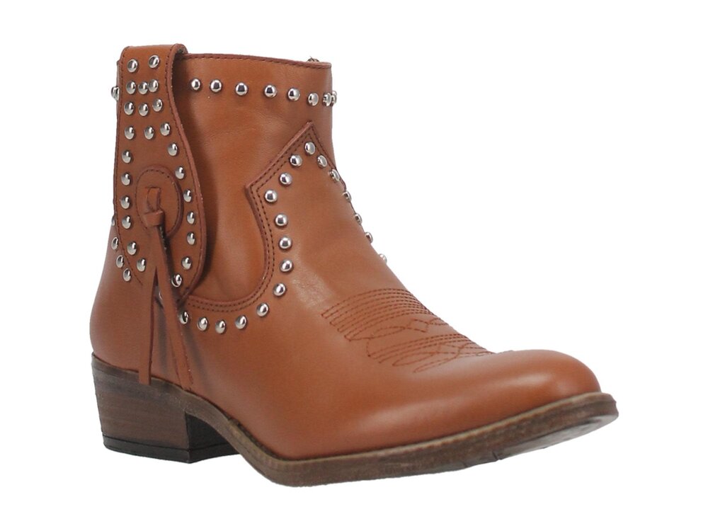 Dingo Destry Bootie- Camel
