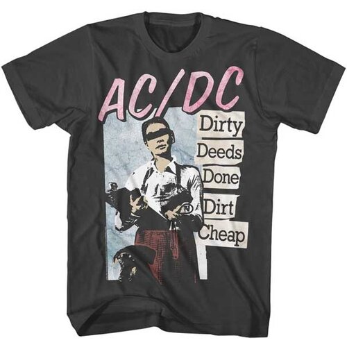 ACDC- Dirty Deeds Tee- Smoke