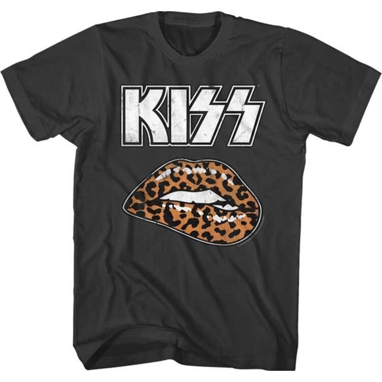 Kiss- Leopard Lips- Smoke