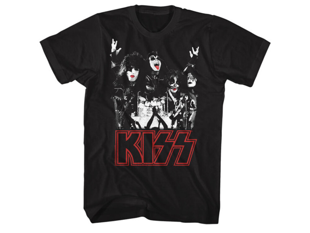 Kiss- Concert- Black