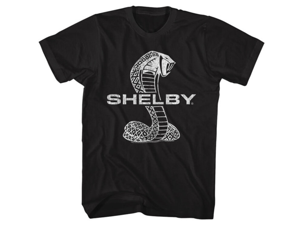 Carroll Shelby- Cobra Logo- Black