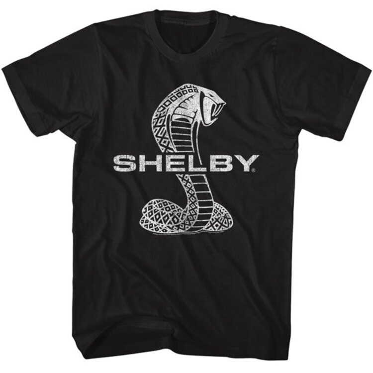 Carroll Shelby- Cobra Logo- Black