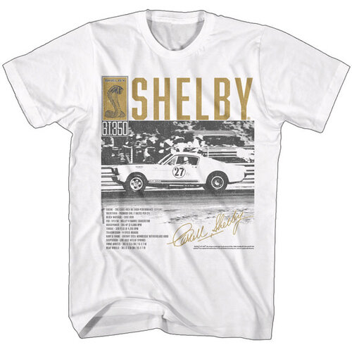 Carroll Shelby- GT350 2C- White