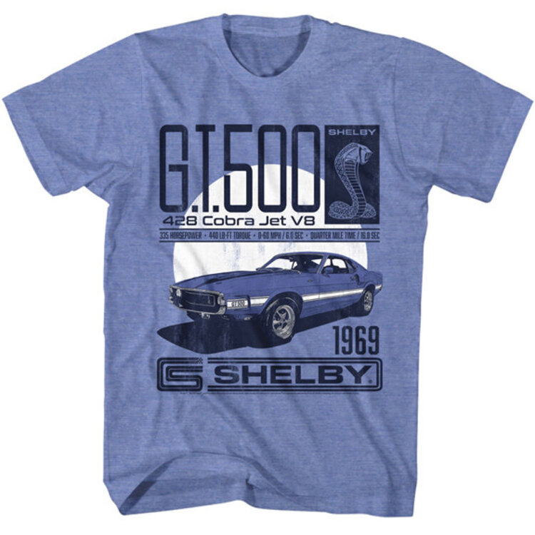 Carroll Shelby- Shelby 428- Heather Blue-