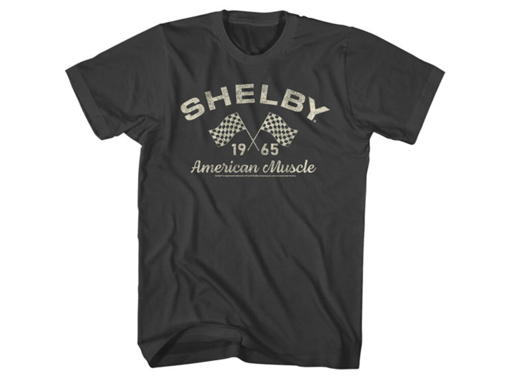 Carroll Shelby- Checkered Flags- Smoke-