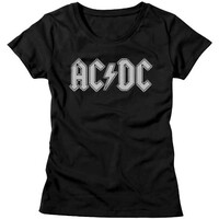 Juniors- ACDC Tee- Black-