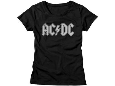 Juniors- ACDC Tee- Black-