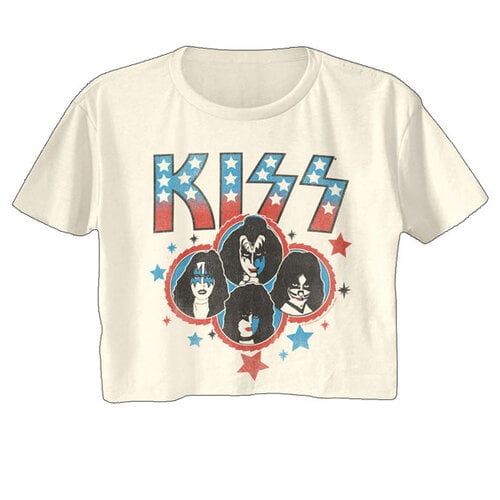 Kiss- Cali Crop- America Star- Cream-