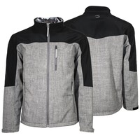 Hooey Softshell- Grey with Black-