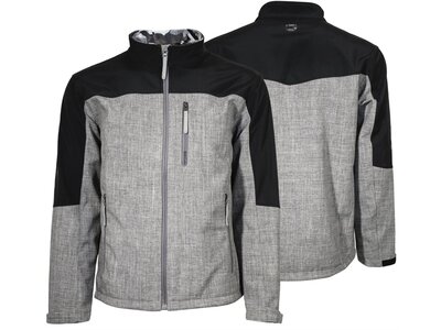 Hooey Hooey Softshell- Grey with Black-