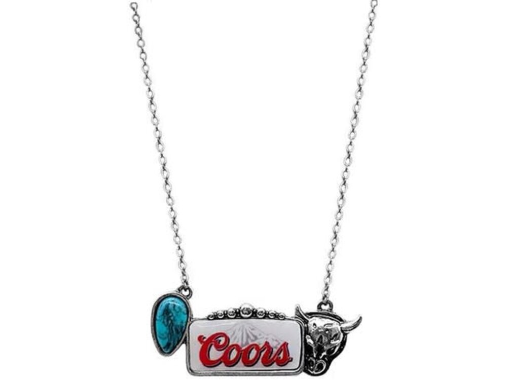 Blandice Jewelry Coors Bullhead Necklace-