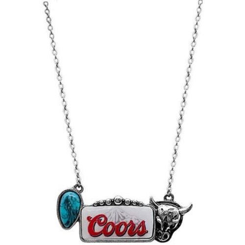 Blandice Jewelry Coors Bullhead Necklace-