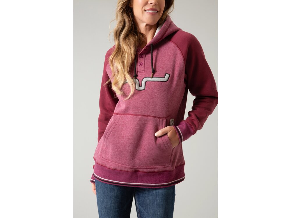 Kimes Ranch Amigo Hoodie- Wine