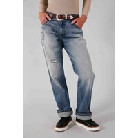 Brooks- Relaxed Boyfriend Jean- MidWash
