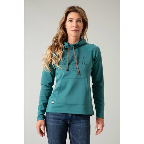 Kimes Ranch Sedona Bossed Hoodie- Teal-