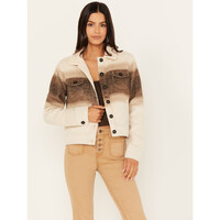 Sherpa Ombre Aztec Coat