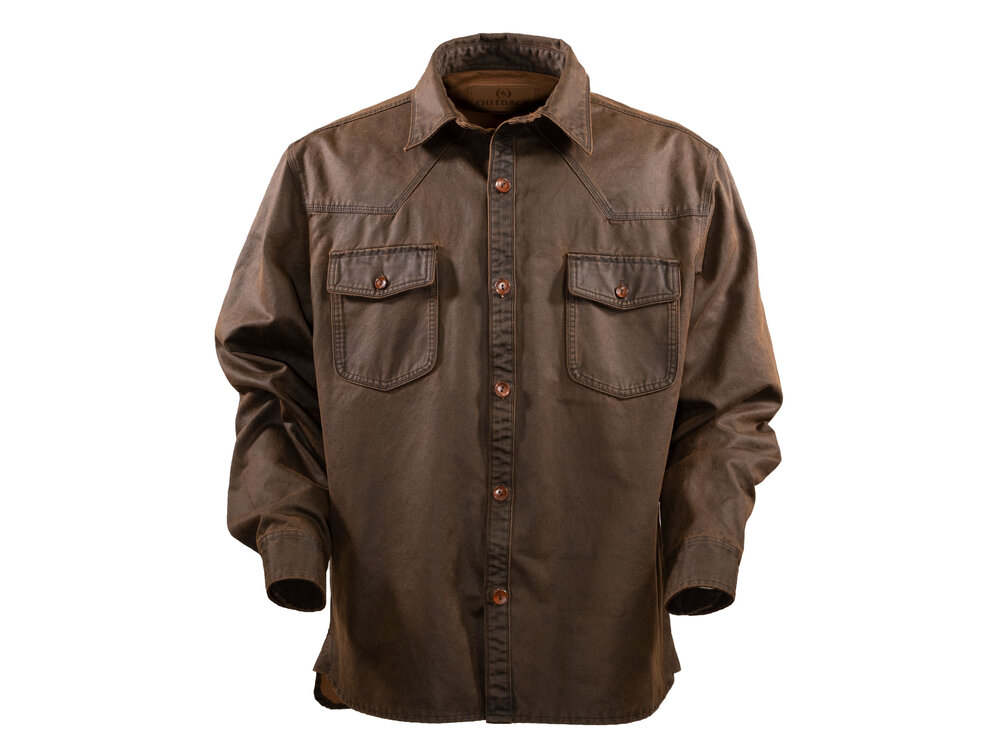 Outback Trading Kennedy Canyonland Shirt- Brown