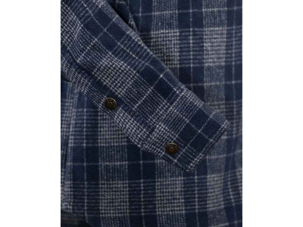 Outback Trading Clyde Flannel- Blue/Grey