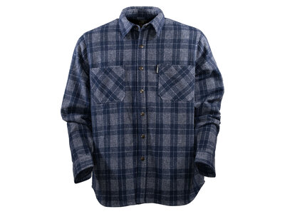 Outback Trading Clyde Flannel- Blue/Grey