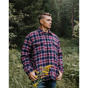 Outback Trading Arden Berber Lined Flannel Jacket