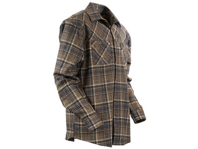 Outback Trading Greyson Flannel Shirt- Olive