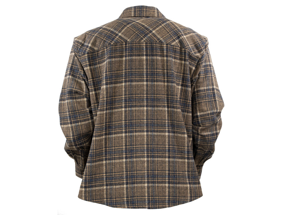 Outback Trading Greyson Flannel Shirt- Olive