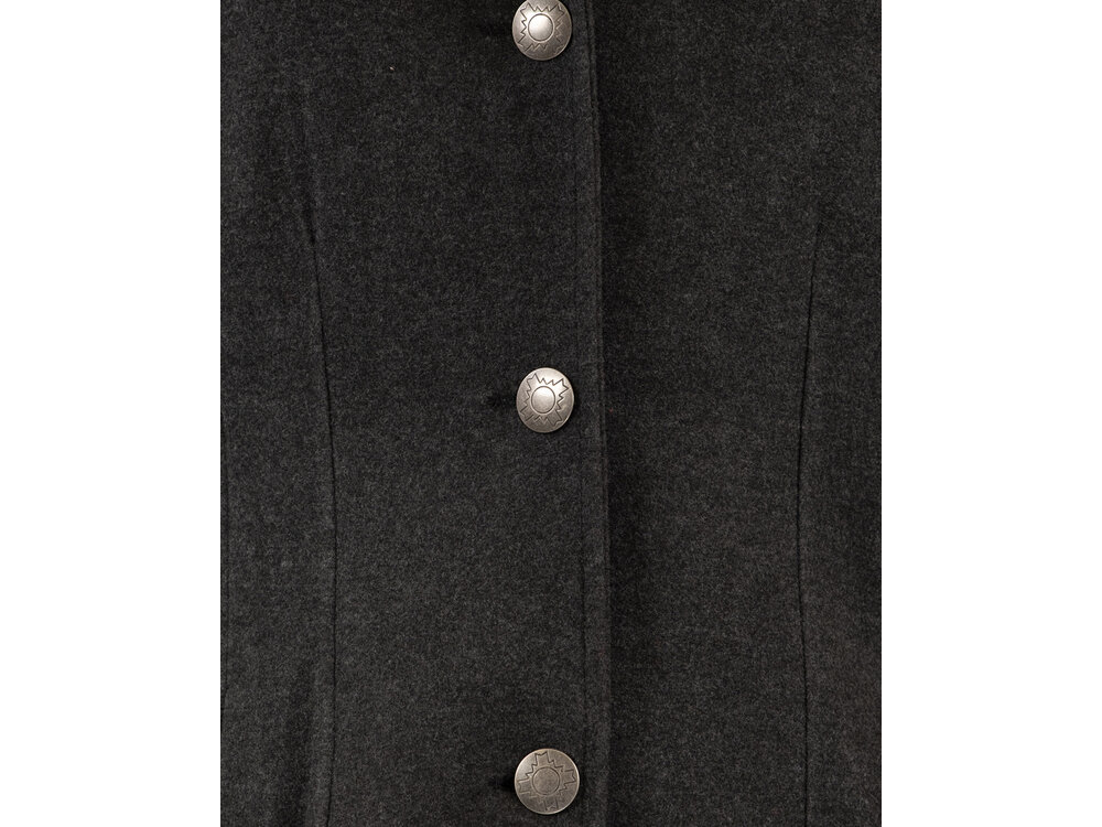 Outback Trading Blaire Wool Peacock- Charcoal