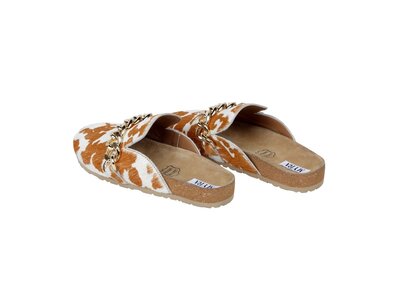 Myra Bags Ado Cowhide Slides