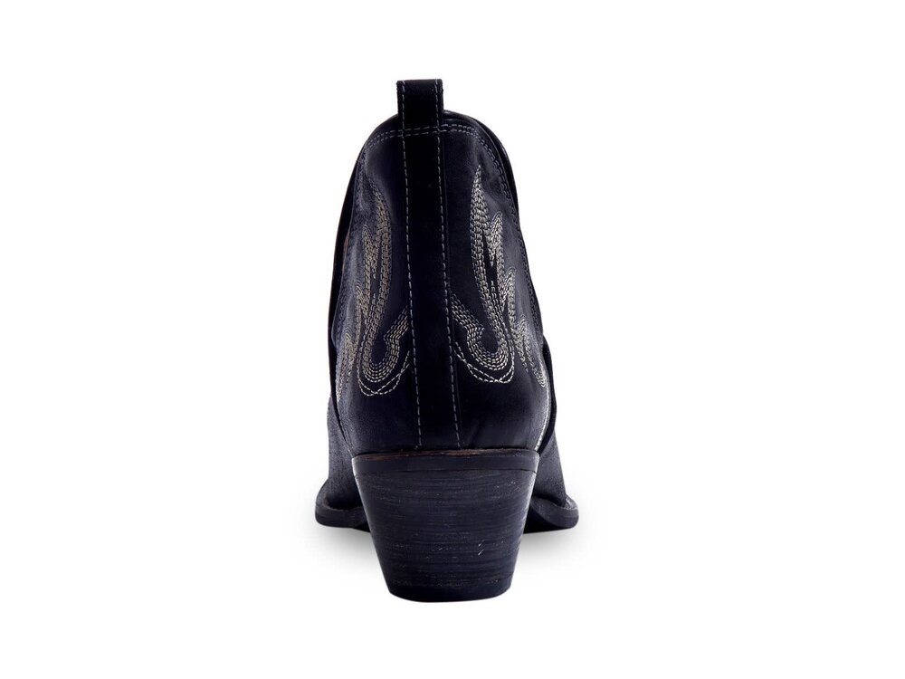 Myra Bags Lasso Lace Booties- Black