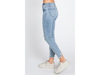 Petra153 Distressed Acid Skinny- 27inseam- Light-