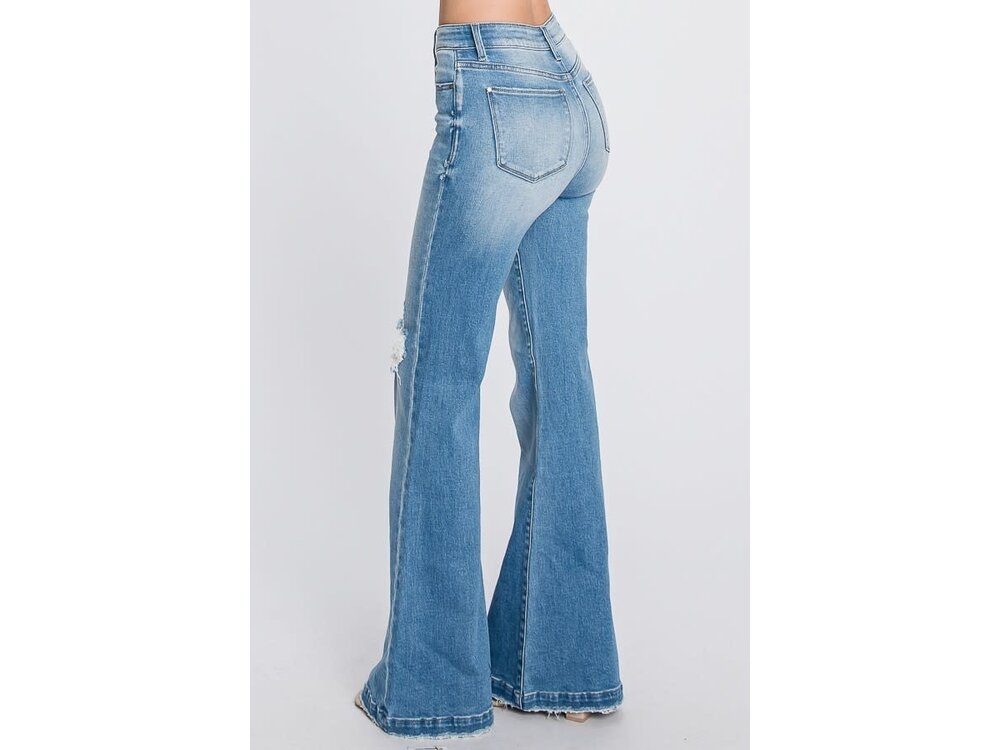 Petra153 Super HighRise 70s Flare- 34in Inseam- Medium-