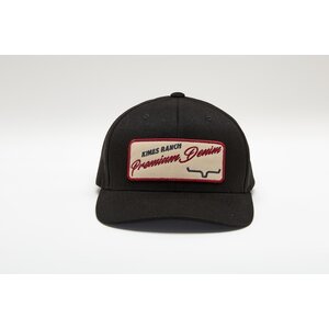 Kimes Ranch Premium Denim Hat- Black