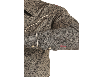 Rock and Roll Denim Paisley Snap with Piping- BWN2S02505