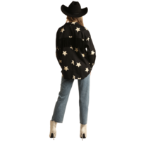 Twill Shirt with Fringe- BWN2S02755