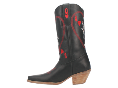Dingo Queen A Hearts - DI174- Black