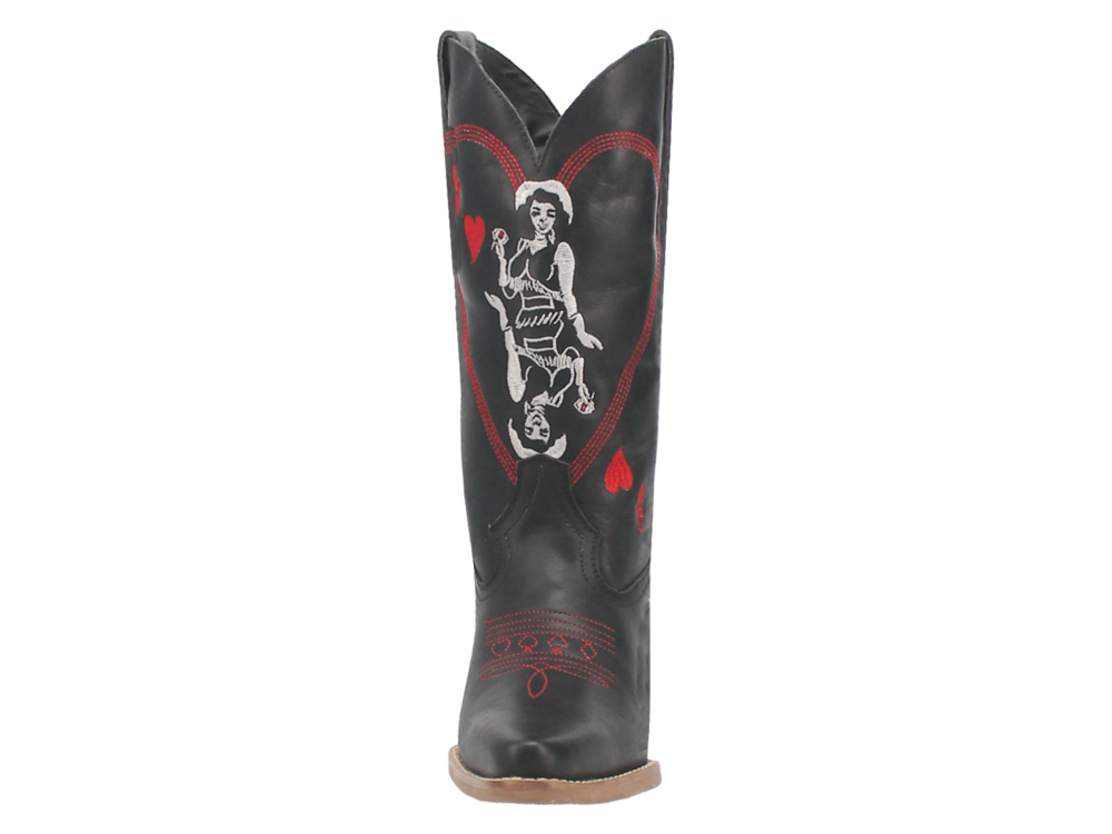 Dingo Queen A Hearts - DI174- Black