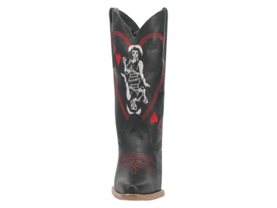 Dingo Queen A Hearts - DI174- Black