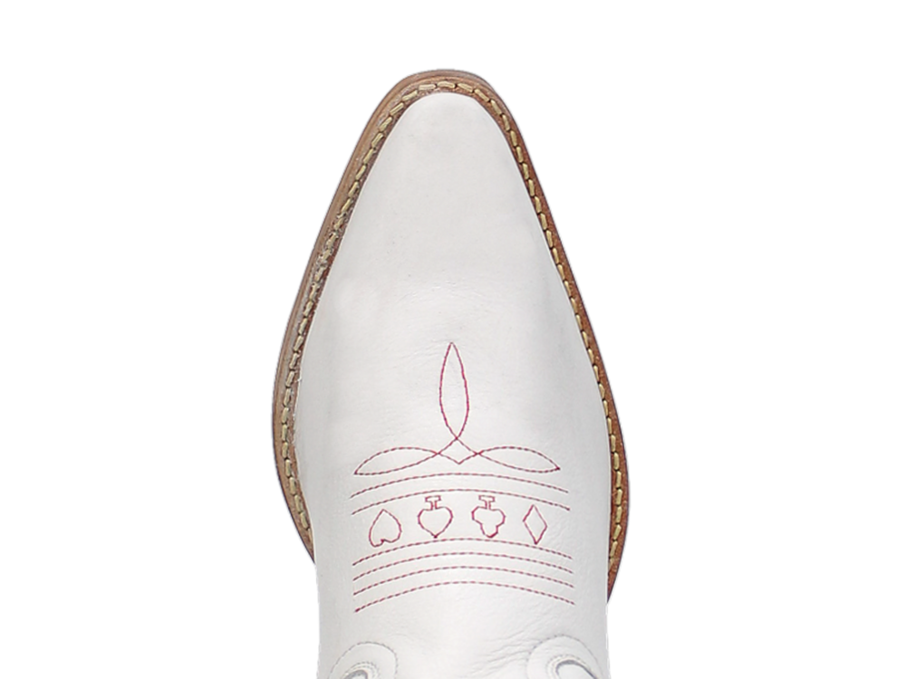 Dingo Queen A Hearts - DI174- White