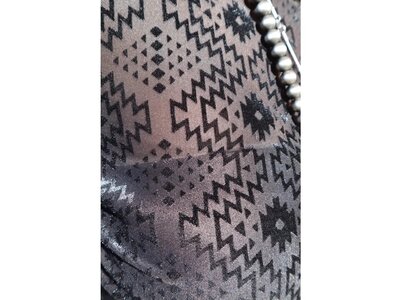 Merigold Kiss Velvet Mesh Aztec Print Top