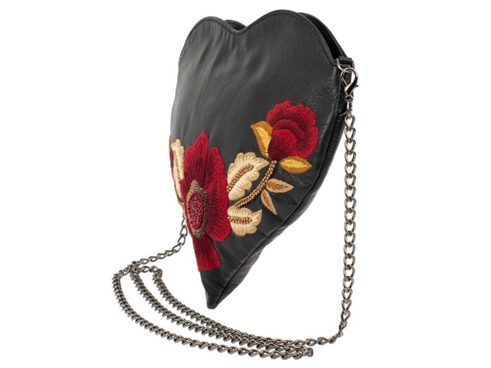 Mary Frances Accessories Heartbeat - Leather Crossbody