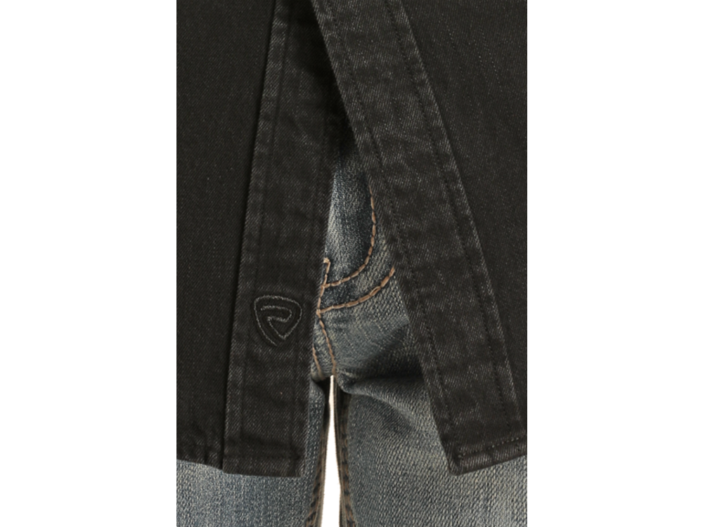 Rock and Roll Denim Black Denim Snap Shirt- bmn2s03703