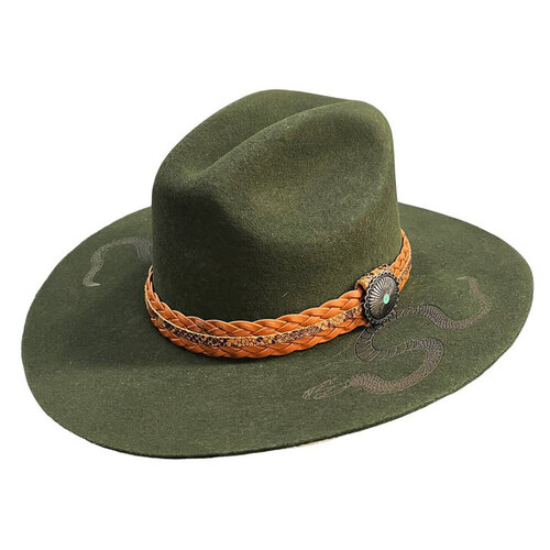 Corral Cassidy- Wool- Green