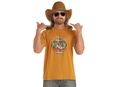 Rock and Roll Denim Keepin it 90 Graphic Tee-