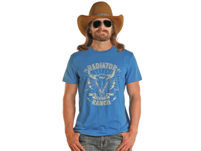 Rock and Roll Denim Radiator Ranch Graphic Tee-